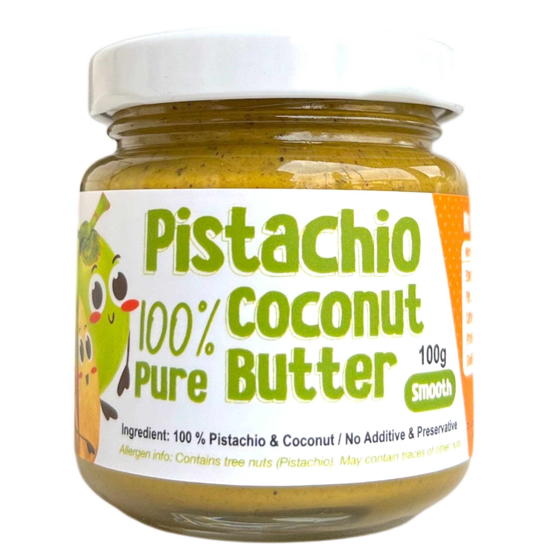 Mommy Chef Pure Pistachio & Coconut Butter 6m+