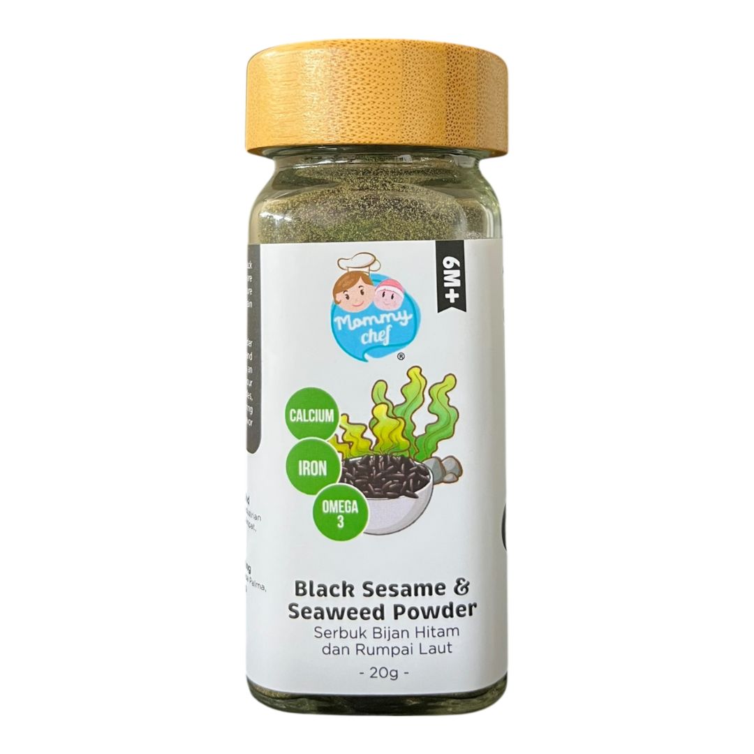 Mommy Chef Black Sesame & Seaweed Powder (20g)