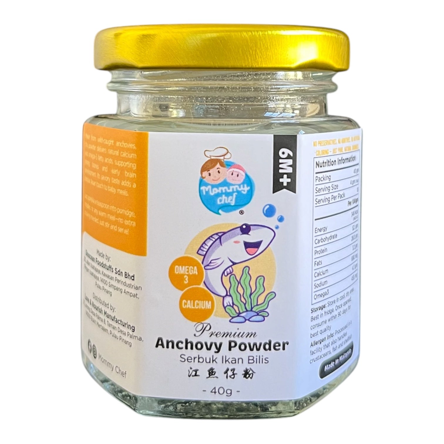 Mommy Chef 100% Premium Anchovies Powder