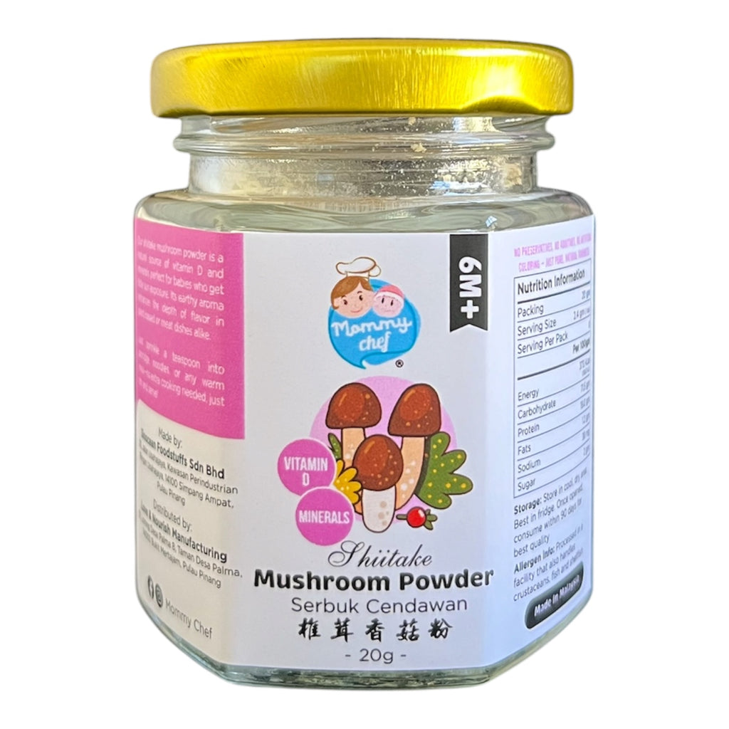 Mommy Chef Serbuk Cendawan Shiitake Premium (60g)
